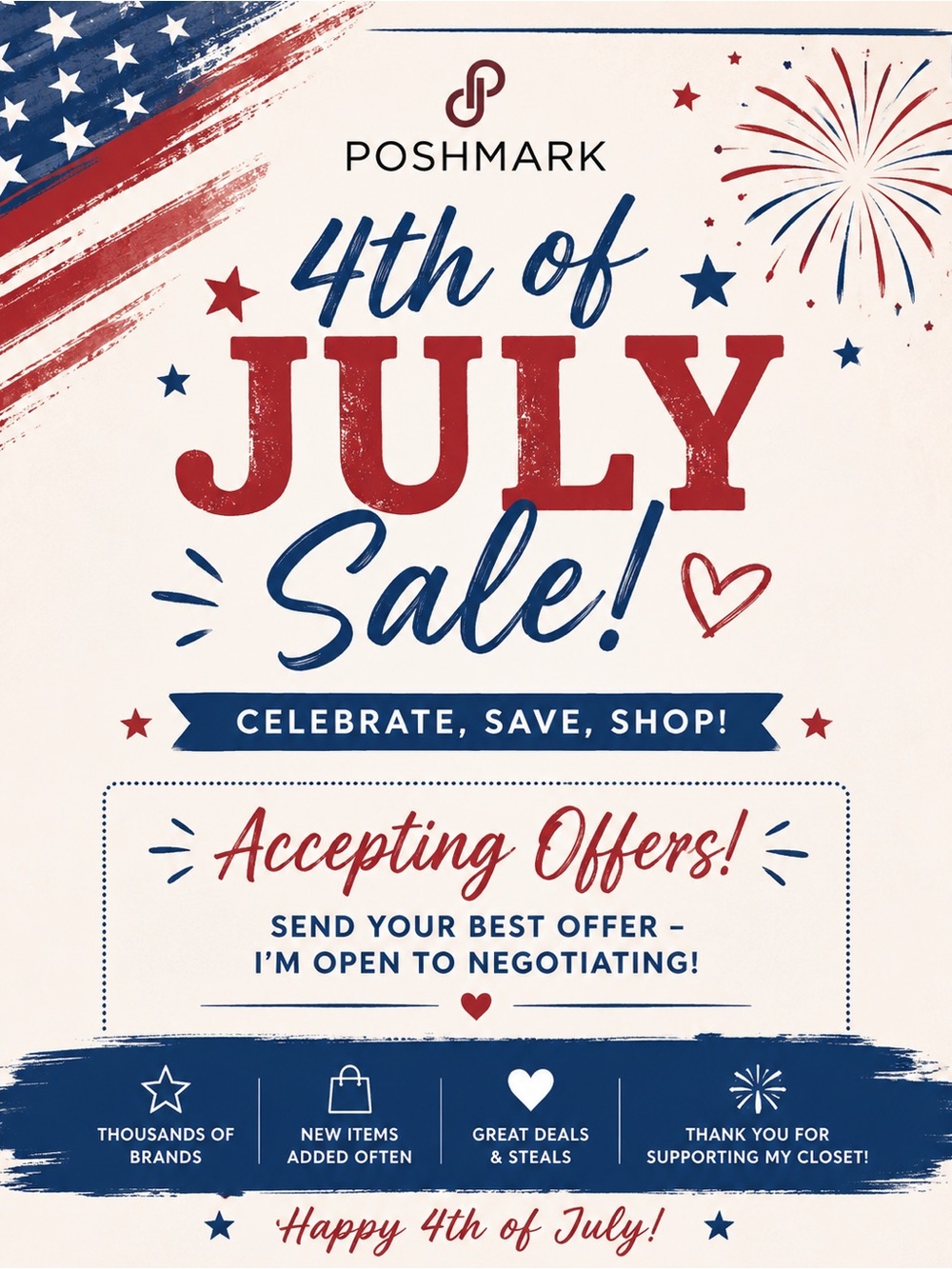 4th of July Sale!